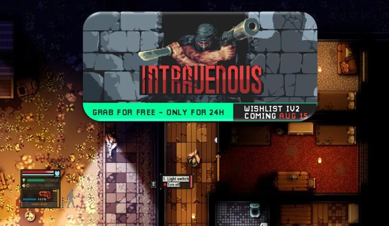 Steam游戏《Intravenous》24小时限时免费 续作将于8月发售